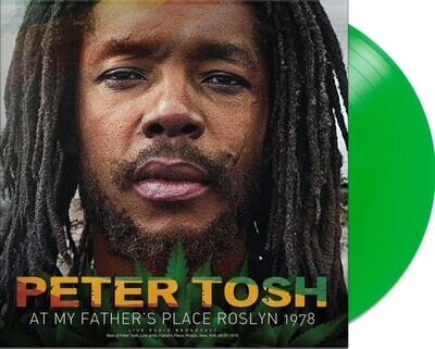 Peter Tosh At My Father's Place 1978-green transparent Sleeve (Vinyl)