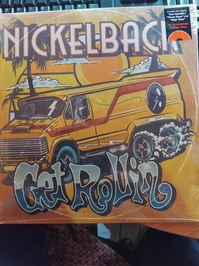 Nickelback : Get Rollin' VINYL 12" Album Coloured Vinyl (2023) New and Sealed