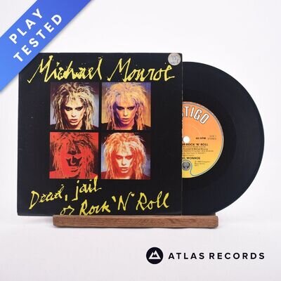 Michael Monroe - Dead, Jail Or Rock'N'Roll - 7" Vinyl Record - EX/EX