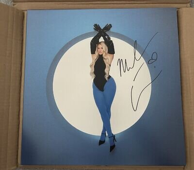 Meghan Trainor Signed Timeless Black Vinyl - On Sleeve - Autograph