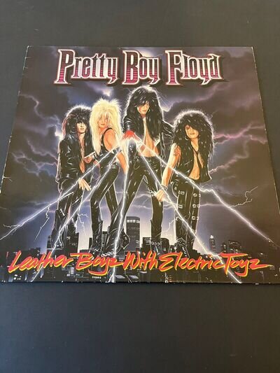 Pretty Boy Floyd - Leather Boyz With Electric Toyz - UK First Pressing - Gd+ /GD