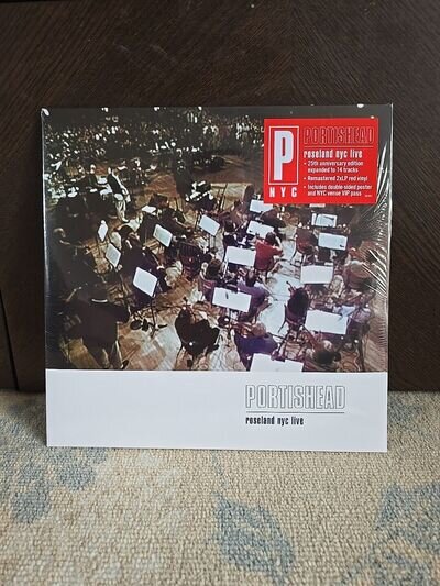 Portishead Roseland NYC Live VINYL 25th Anniversary 12" Coloured Vinyl Record