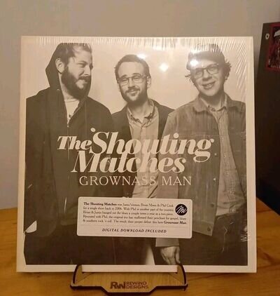 The Shouting Matches - Grownass Man - Vinyl LP Justin Vernon Bon Iver 1st Press