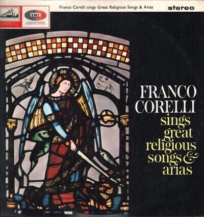 Franco Corelli - Sings Great Religious Arias - Used Vinyl Record - S326z