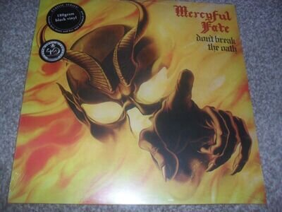 MERCYFUL FATE -DON'T BREAK THE OATH- AWESOME VERY RARE REISSUE VINYL LP NEW 40AN