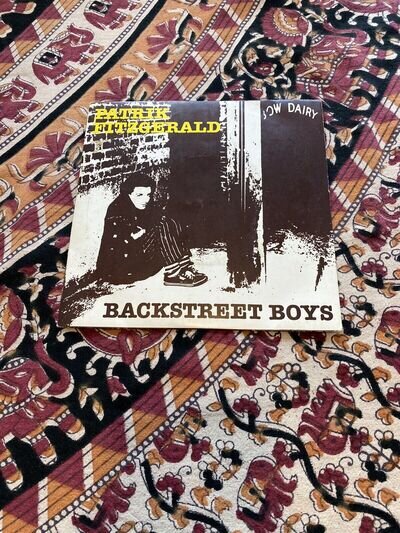 Patrik Fitzgerald ‎Backstreet Boys UK 1978 7" EP Vinyl Small Wonder Records