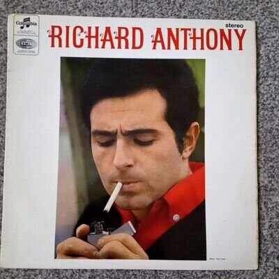 RICHARD ANTHONY SINGING IN ENGLISH ORIGINAL 1964 COLUMBIA VINYL Lp