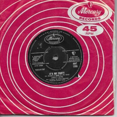 Lesley Gore It's My Party UK 45 7" single +Danny