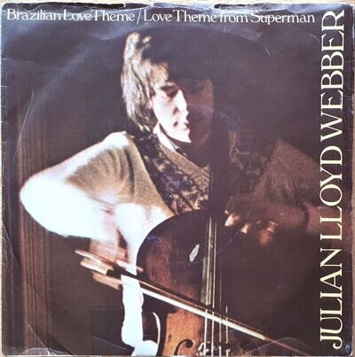 JULIAN LLOYD WEBBER – Brazilian Love Theme 1979 7" VINYL