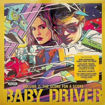 BABY DRIVER Soundtrack Vol.2 Vinyl LP (NEW** 2018) Run The Jewels/Steven Price +