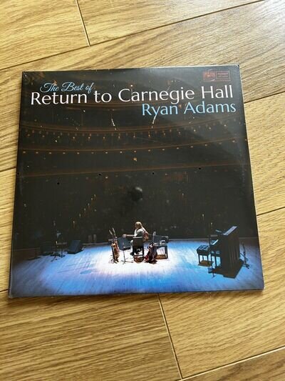 Ryan Adams The Best of Return To Carnegie Hall SEALED Blue Vinyl Limited 2LP New