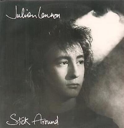 Julian Lennon Stick Around 12" vinyl UK Charisma 1986 extended mix b/w single