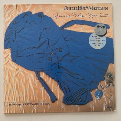 Jennifer Warnes – Famous Blue Raincoat - 1987 Vinyl LP - Very Good (VG+/NM)