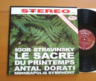 SR90253 Stravinsky Sacre Du Printemps Dorati Mercury Stereo MINT 180g Reissue