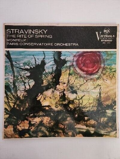 Igor Stravinsky - Pierre Monteux - The Rite Of Spring - Vinyl - Ref Bx3