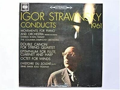 Igor Stravinsky - Conducts 1961 - CBS - SBRG 72007 [Vinyl] Igor Stravinsky