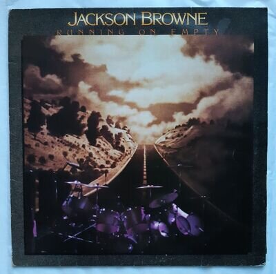 JACKSON BROWNE - RUNNING ON EMPTY - LP 1978 UK + INNER - ASYLUM RECORDS - K53070