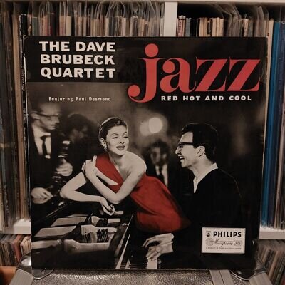 The Dave Brubeck - Quartet Jazz Red Hot and Cool *Philips 1st Press Mono, NM/VG+