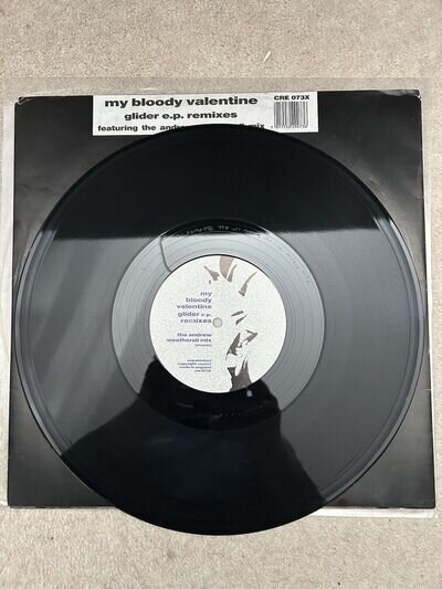 My Bloody Valentine Glider EP Weatherall mix ! 12” Rare @free p&p@