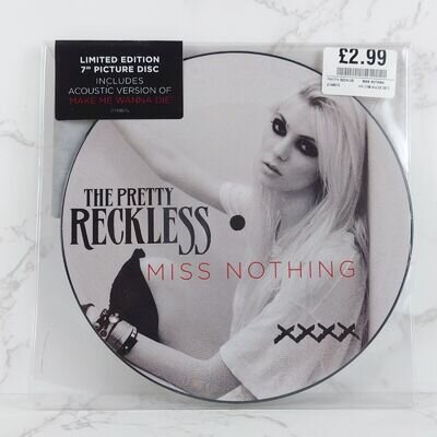 The Pretty Reckless – Miss Nothing 7" Vinyl Single Limited Ed, Picture Disc