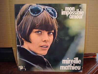 MIREILLE MATHIEU, MON IMPOSSIBLE AMOUR, BARCLAY RECORDS FRANCE 1965 EX+