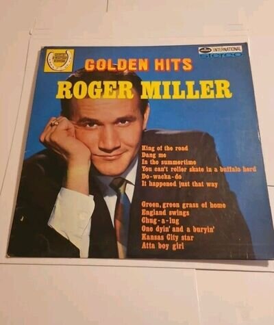 Roger Miller Golden Hits LP 12" Vinyl Record 134 560 MFY