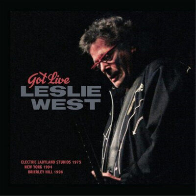 Leslie West Got Live (CD) Album