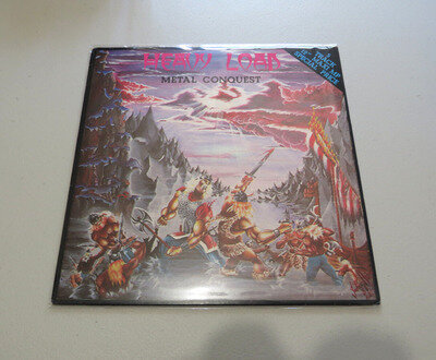 Heavy Load - Metal Conquest 12" EP RARE 1ST PRESS 1981 Gotham City Manilla Road