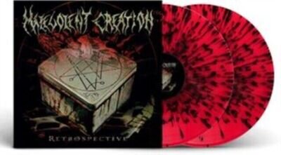 MALEVOLENT CREATION - RETROSPECTIVE RED/BLACK SPLATTER VINYL - New Vi - R72z