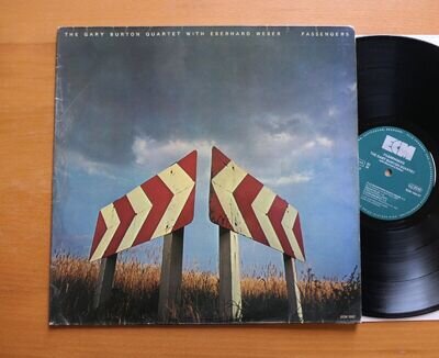 ECM 1092 The Gary Burton Quartet With Eberhard Weber Passengers 1977 Germany LP