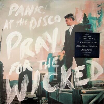 PANIC AT THE DISCO- Pray for the Wicked LP (NEW 2018 Vinyl) Say Amen/High Hopes