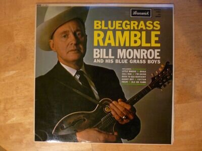 Bill Monroe And His Blue Grass Boys Bluegrass Ramble UK 1962 Brunswick LAT 8511