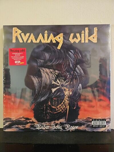 RUNNING WILD Under Jolly Roger 1987/2017 LP HEAVY METAL NEW VINYL