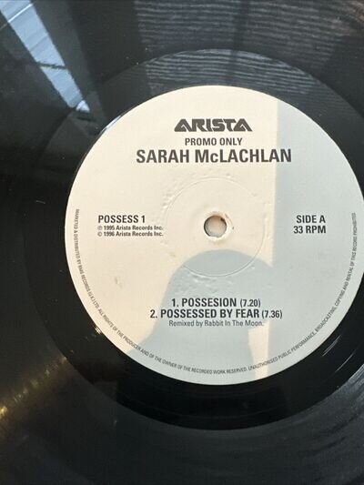 Sarah McLachlan ‎– Possession (Rabbit In The Moon Mixes) Dave Seaman Renaissance