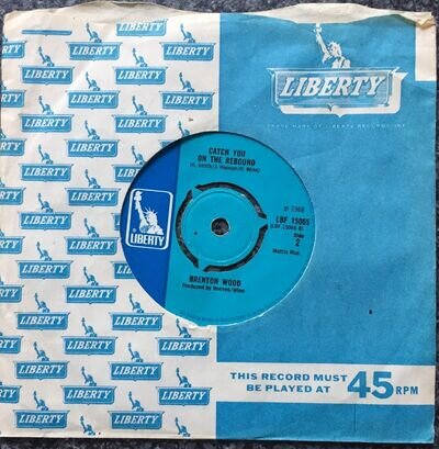 BRENTON WOOD BABY YOU GOT IT 1968 UK LIBERTY VINYL 7 " 45 SINGLE LBF 15065