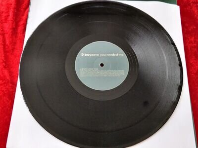 BOYZONE You Needed Me UK 2-track promo 12" BOYZYOU2