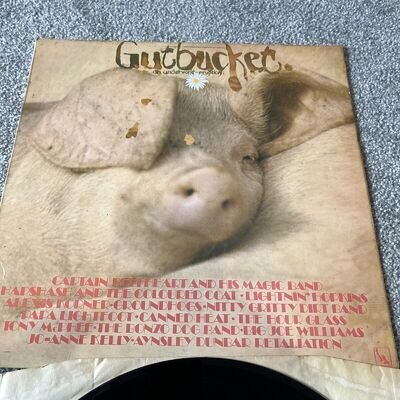 V/A - Gutbucket (An Underworld Eruption) VINYL LP - Beefheart/Groundhogs - PSYCH