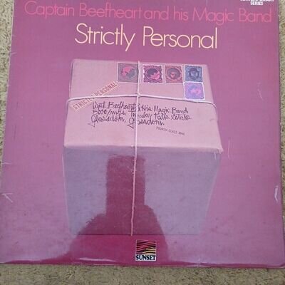 CAPTAIN BEEFHEART and his MAGIC BAND - STRICTLY PERSONAL 12 VINYL LP Record A2