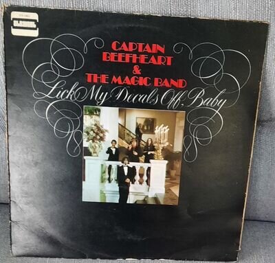 CAPTAIN BEEFHEART Lick My Decals Off, Baby UK 1970 Reprise LP 1st Pressing