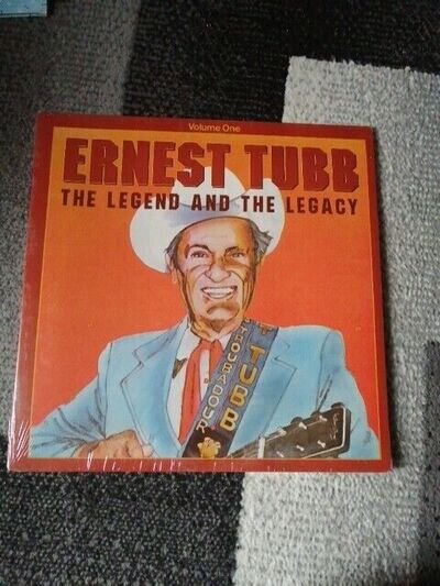 ERNEST TUBB THE LEGEND AND THE LEGACY - VOLUME ONE LP 1979 - STILL SEALED