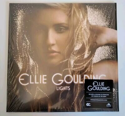 ELLIE GOULDING LIGHTS VINYL LP 2015 POLYDOR WITH DOWNLOAD CODE FREE UK PP