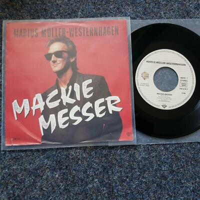 7" Single Vinyl Marius Müller-Westernhagen - Mackie Messer