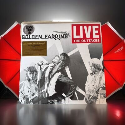 GOLDEN EARRING Live: The Outtakes Ltd Ed. (2500) 10” Coloured Vinyl Mint, Sealed