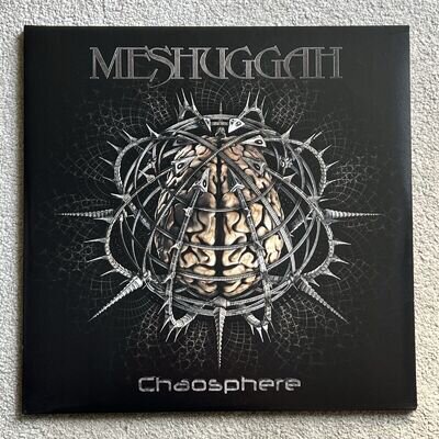 Limited Edition Meshuggah Chaosphere 12” LP Vinyl Record Orange Black Swirl