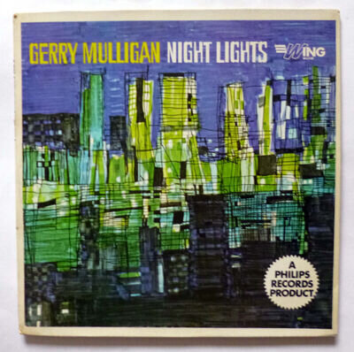 GERRY MULLIGAN - Night Lights - 1966 UK Wing Mono Reissue 12” Vinyl LP