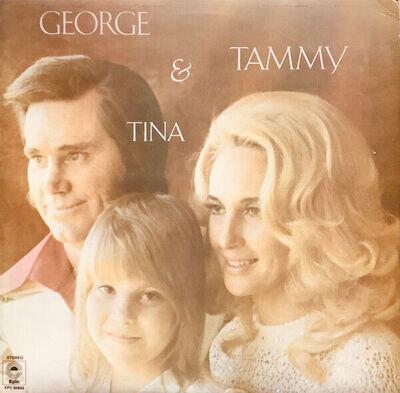 George Jones Tammy - George Tammy Tina - Used Vinyl Record - S1142z