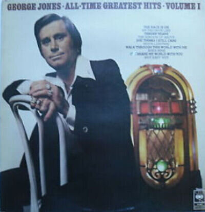 George Jones - All-Time Greatest Hits Volume I - Used Vinyl Record - S5z