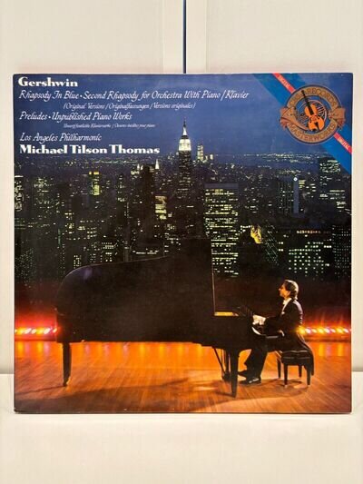 George Gershwin–Michael Tilson Thomas,Los Angeles Philharmonic Rhapsody 1985 LP