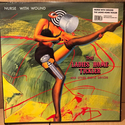 Nurse With Wound ‎– The Ladies Home Tickler - 12" LP Vinyl red + black splatter