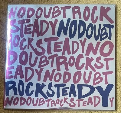 NO DOUBT ROCK STEADY 2LP Vinyl Interscope Vinyl Collective IVC 3000 Pink Blue